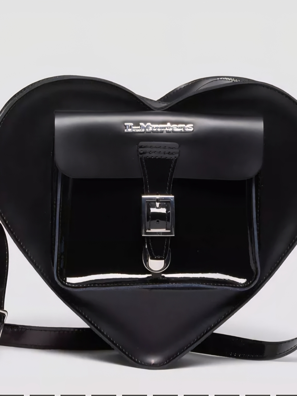 Dr. Martens Heart Shaped Bag. Converts From Cross Body To Back Pack. Real Leathe